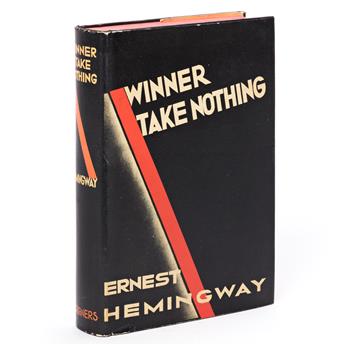 HEMINGWAY, ERNEST. Winner Take Nothing.